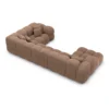 Strukturstoff U-Form XL Wohnlandschaft Avoria – Bild 44
