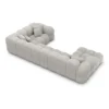 Strukturstoff U-Form XL Wohnlandschaft Avoria – Bild 59