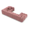 Samtstoff U-Form XL Wohnlandschaft Avoria – Bild 54
