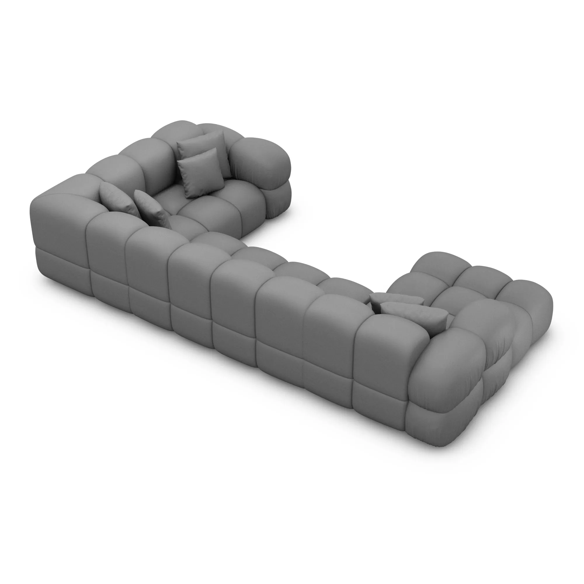 Echtleder U-Form XL Wohnlandschaft Avoria – Bild 34