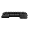 Kunstleder U-Form XL Wohnlandschaft Avoria – Bild 39