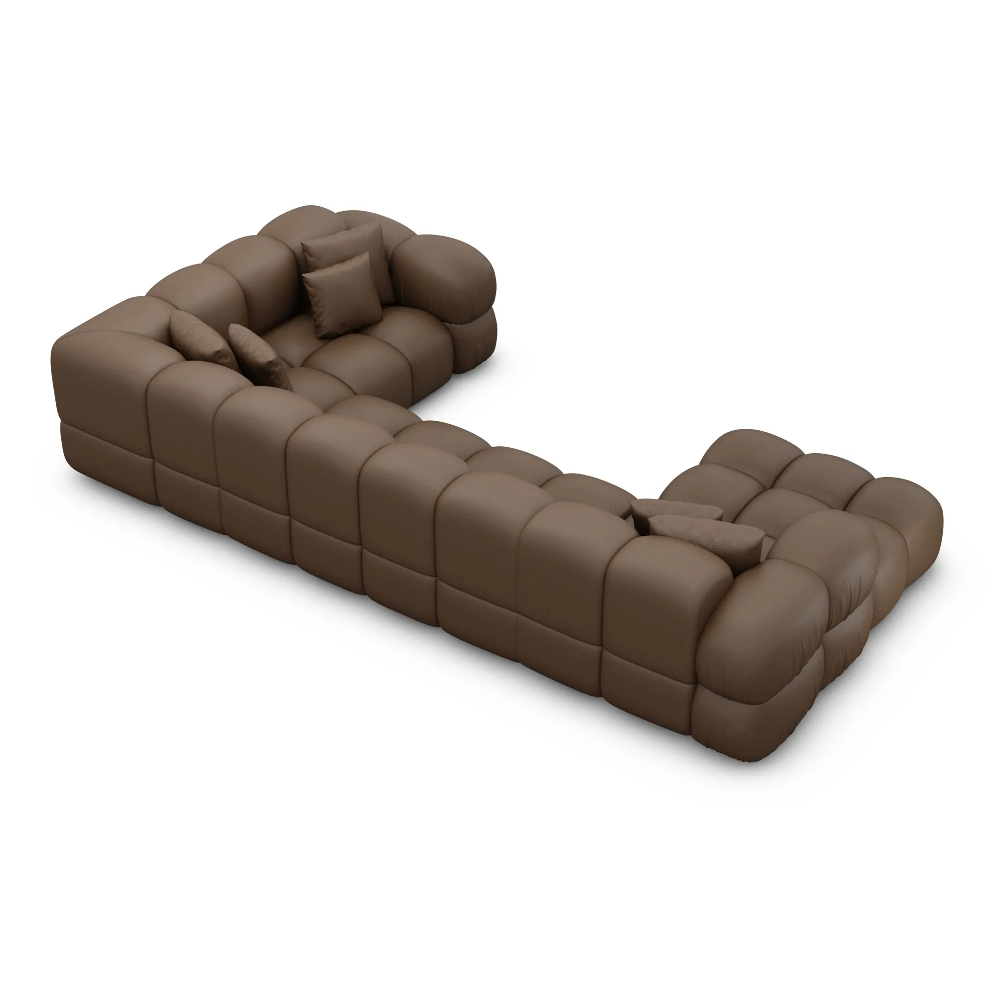 Kunstleder U-Form XL Wohnlandschaft Avoria – Bild 49