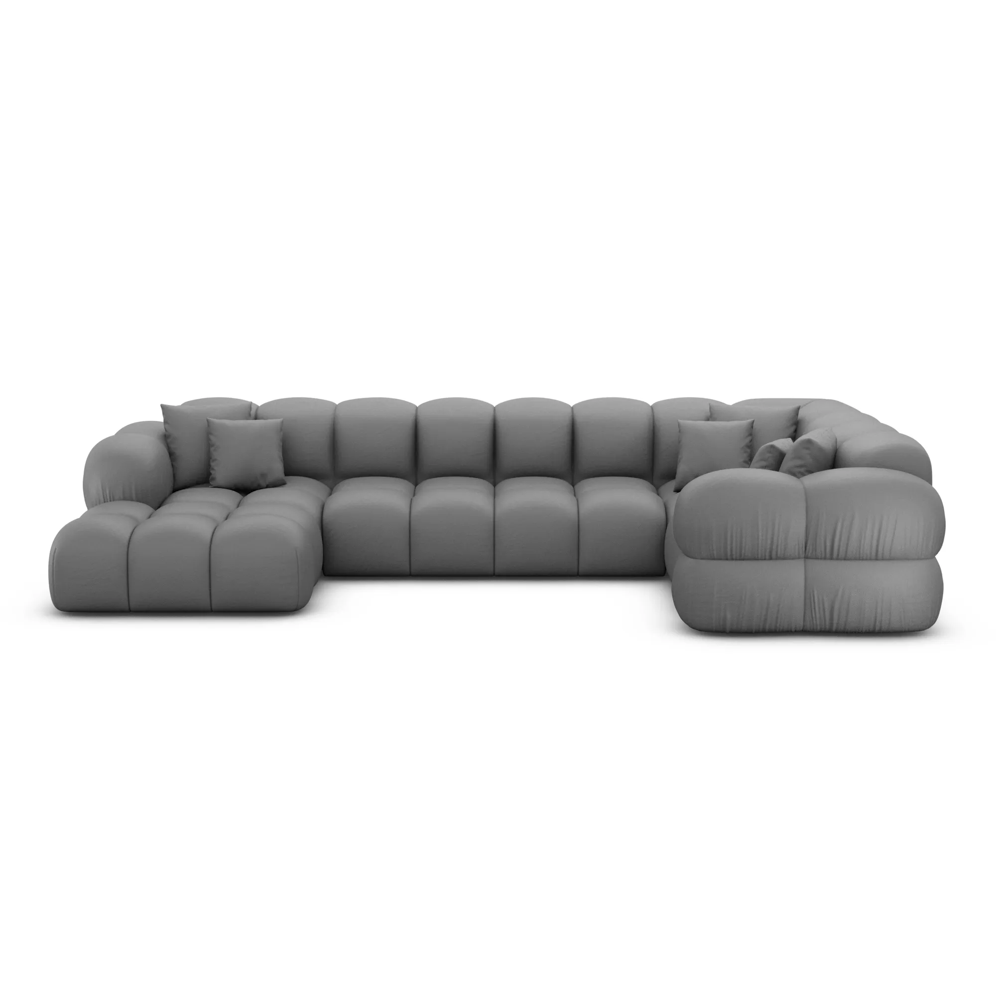 Kunstleder U-Form XL Wohnlandschaft Avoria – Bild 51