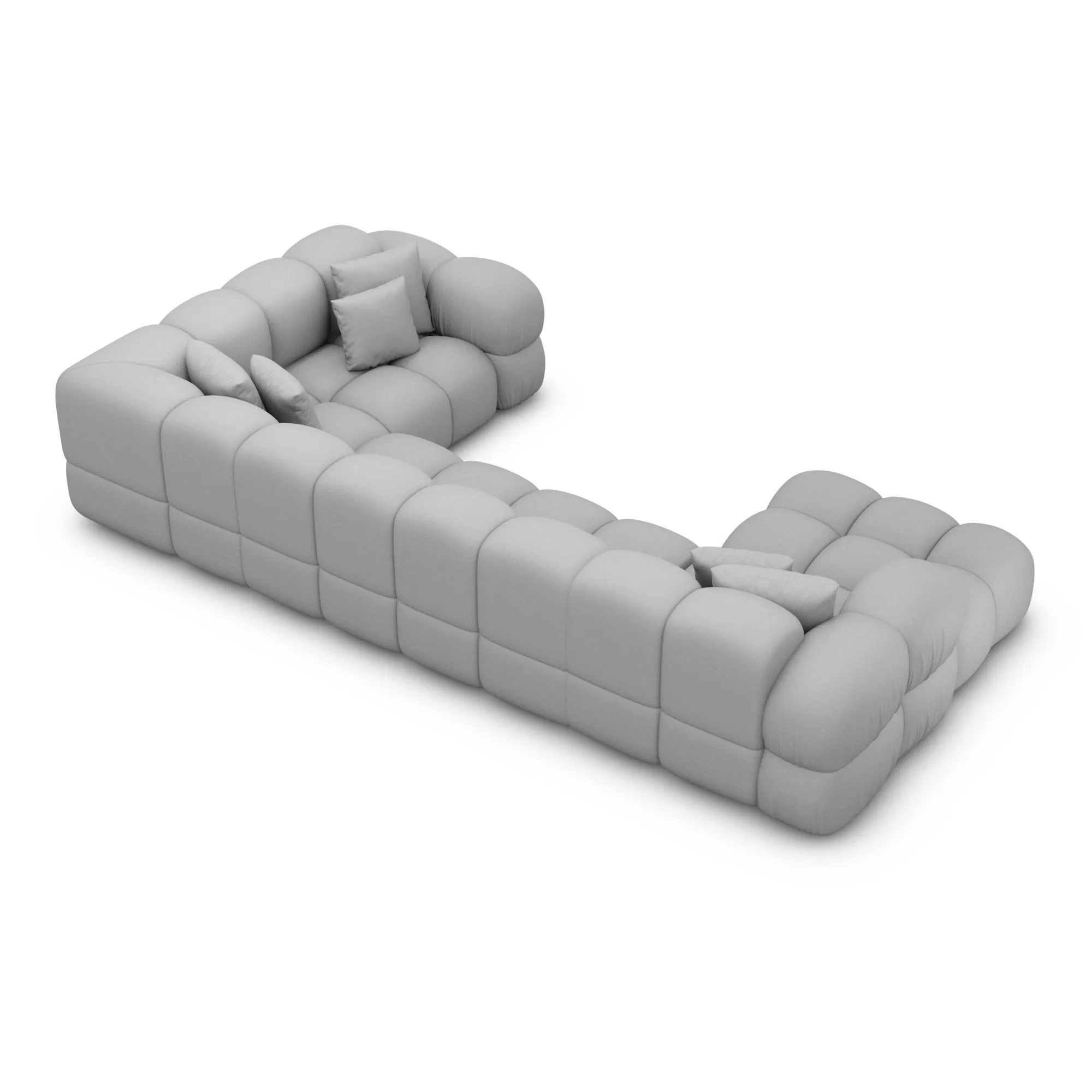 Kunstleder U-Form XL Wohnlandschaft Avoria – Bild 55