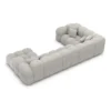 Strukturstoff U-Form XL Wohnlandschaft Avoria – Bild 29