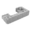 Samtstoff U-Form XL Wohnlandschaft Avoria – Bild 84
