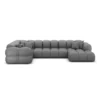 Echtleder U-Form XL Wohnlandschaft Avoria – Bild 57