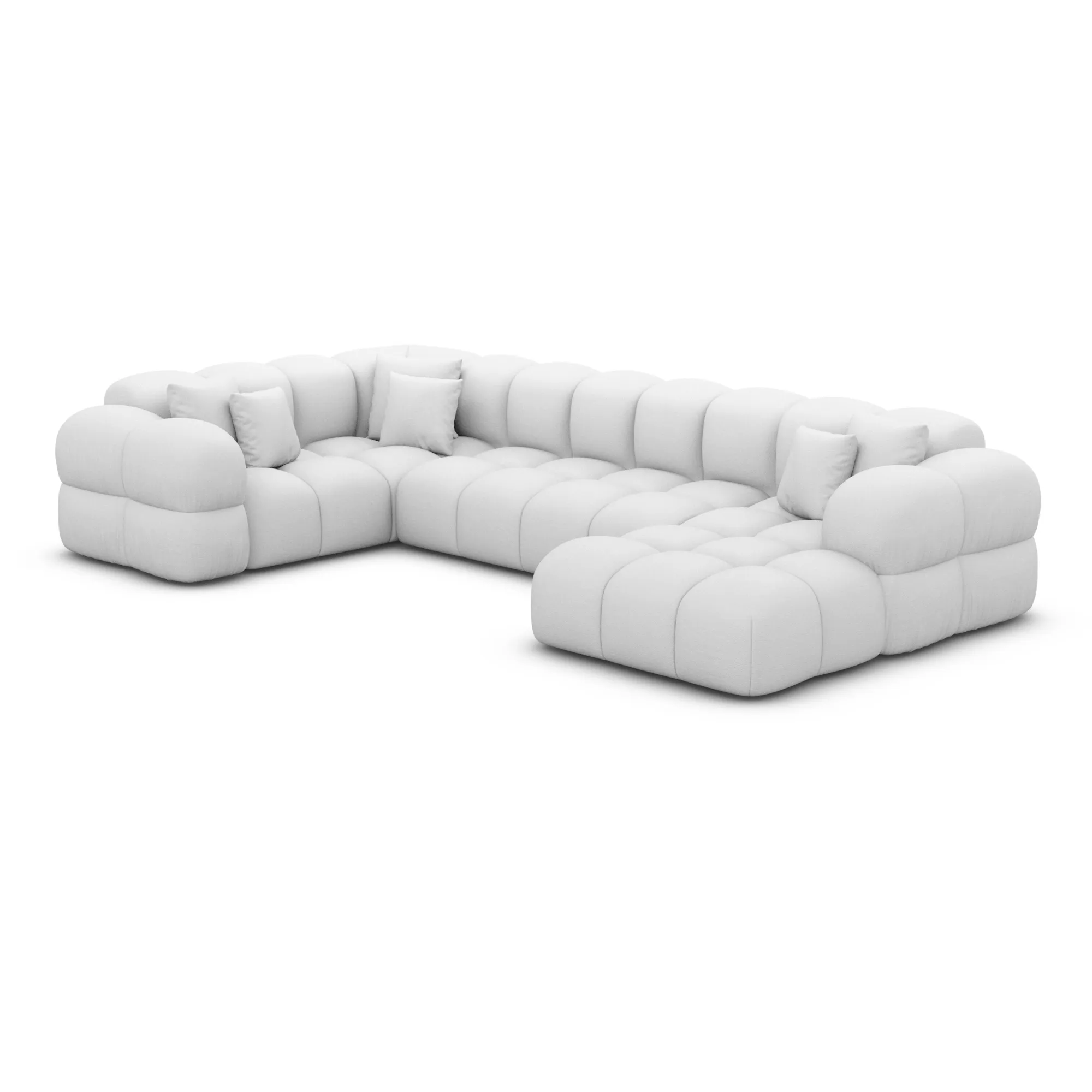 Echtleder U-Form XL Wohnlandschaft Avoria – Bild 62