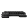 Kunstleder U-Form XL Wohnlandschaft Avoria – Bild 63