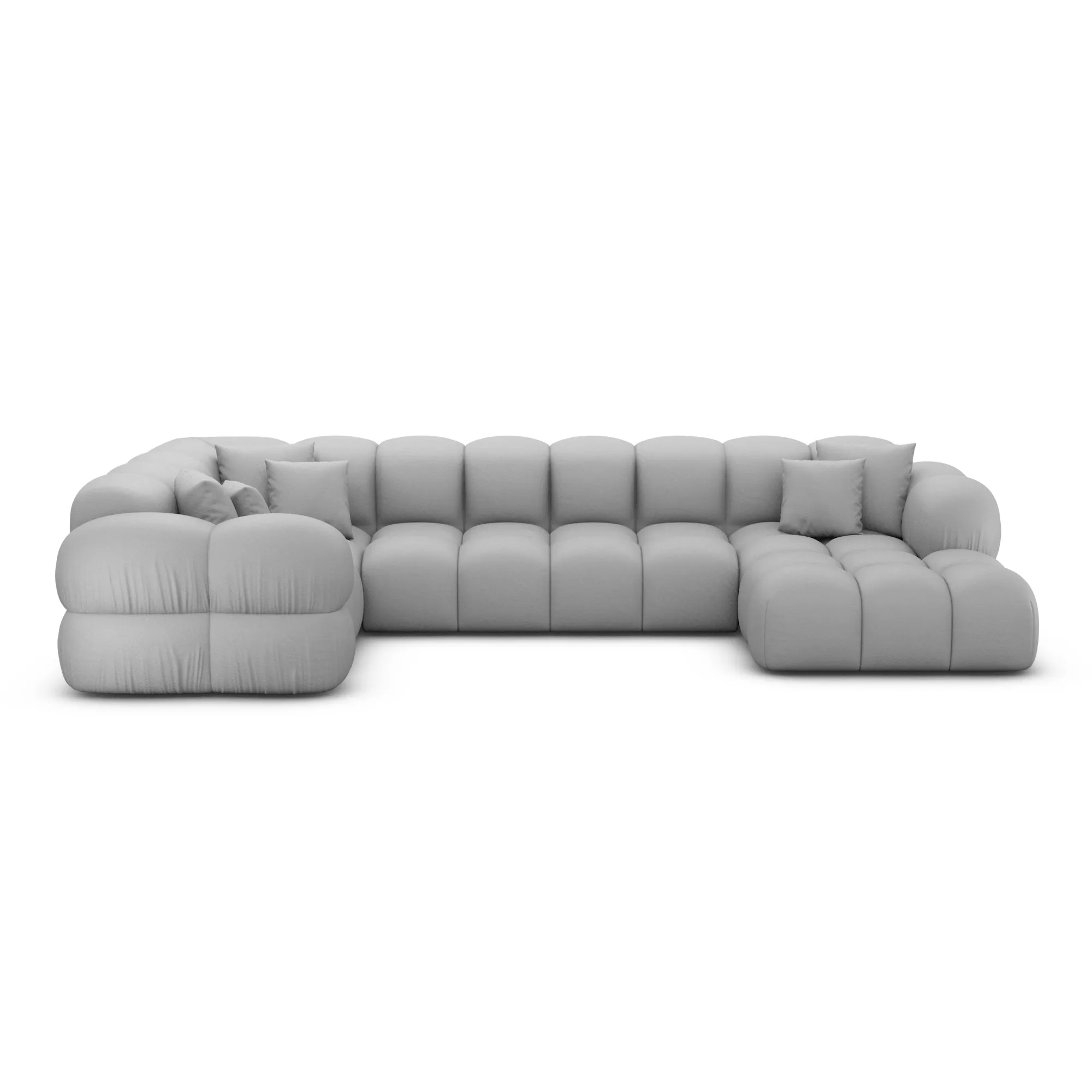 Kunstleder U-Form XL Wohnlandschaft Avoria – Bild 30