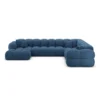 Strukturstoff U-Form XXL Wohnlandschaft Avoria – Bild 43