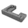 Echtleder U-Form XXL Wohnlandschaft Avoria – Bild 52