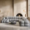 Kunstleder U-Form XXL Wohnlandschaft Avoria