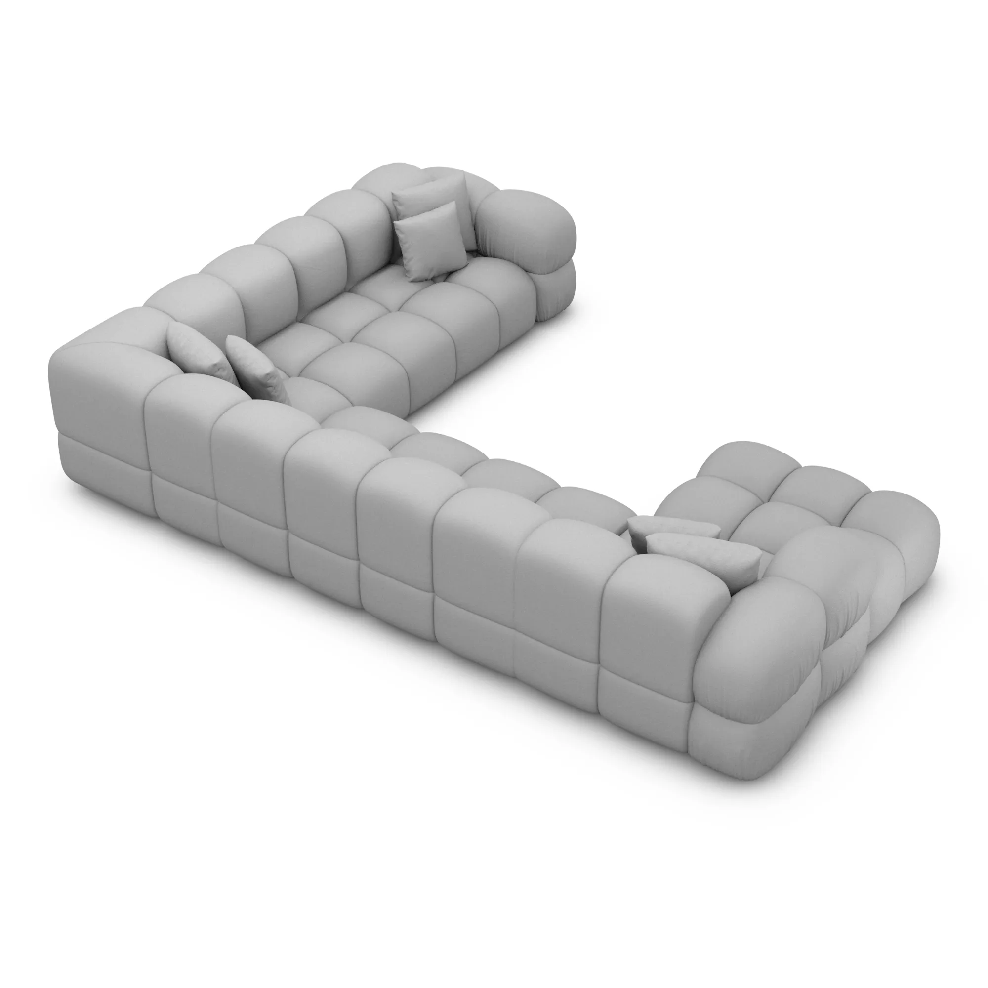 Kunstleder U-Form XXL Wohnlandschaft Avoria – Bild 4
