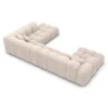 Strukturstoff U-Form XXL Lounge Wohnlandschaft Avoria – Bild 59