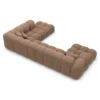 Strukturstoff U-Form XXL Lounge Wohnlandschaft Avoria – Bild 65