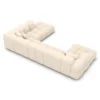 Strukturstoff U-Form XXL Lounge Wohnlandschaft Avoria – Bild 68