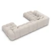 Bouclé U-Form XXL Lounge Wohnlandschaft Avoria – Bild 9