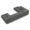 Cord U-Form XXL Lounge Wohnlandschaft Avoria – Bild 14