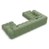 Strukturstoff U-Form XXL Lounge Wohnlandschaft Avoria – Bild 44