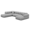 Echtleder U-Form XXL Lounge Wohnlandschaft Avoria – Bild 44