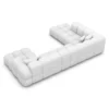 Echtleder U-Form XXL Lounge Wohnlandschaft Avoria – Bild 49