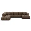 Kunstleder U-Form XXL Lounge Wohnlandschaft Avoria – Bild 33