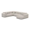 Bouclé U-Form XXL Wohnlandschaft Avoria – Bild 22
