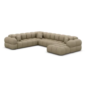 Echtleder U-Form XXL Wohnlandschaft Avoria