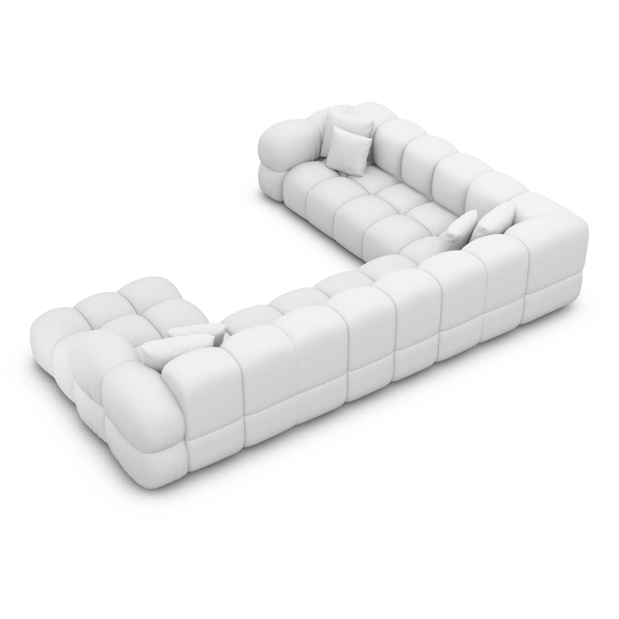 Kunstleder U-Form XXL Wohnlandschaft Avoria – Bild 52