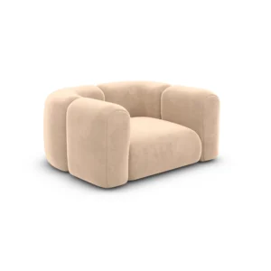 Samtstoff Sessel Belio