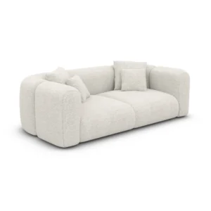 Bouclé 2-Sitzer Couch Belio