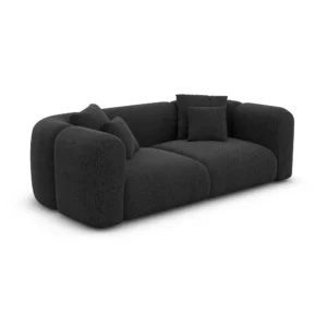 Strukturstoff 2-Sitzer Couch Belio