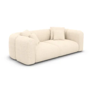 Strukturstoff 2-Sitzer Couch Belio
