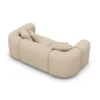 Echtleder 2-Sitzer Couch Belio