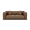 Echtleder 2-Sitzer Couch Belio