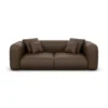 Echtleder 2-Sitzer Couch Belio