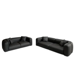Kunstleder 3-2-Sitzer Sofa Set Belio
