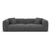 Bouclé 3-Sitzer Couch Belio