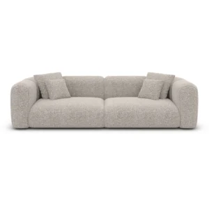 Bouclé 3-Sitzer Couch Belio