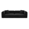 Samtstoff 3-Sitzer Couch Belio