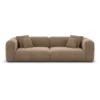 Samtstoff 3-Sitzer Couch Belio