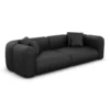 Kunstleder 3-Sitzer Couch Belio