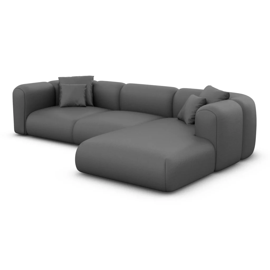 Kunstleder L-Form Sofa Belio