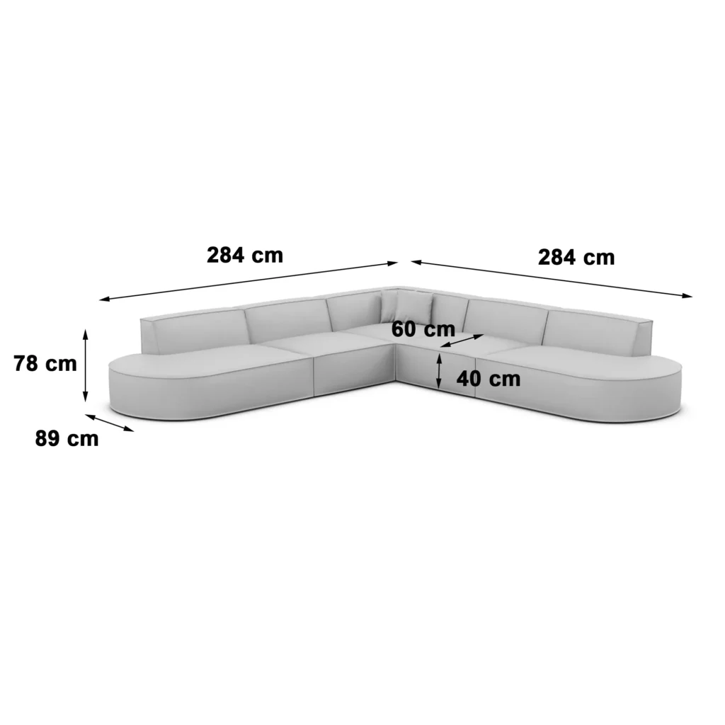 Bouclé Ecksofa Brevia