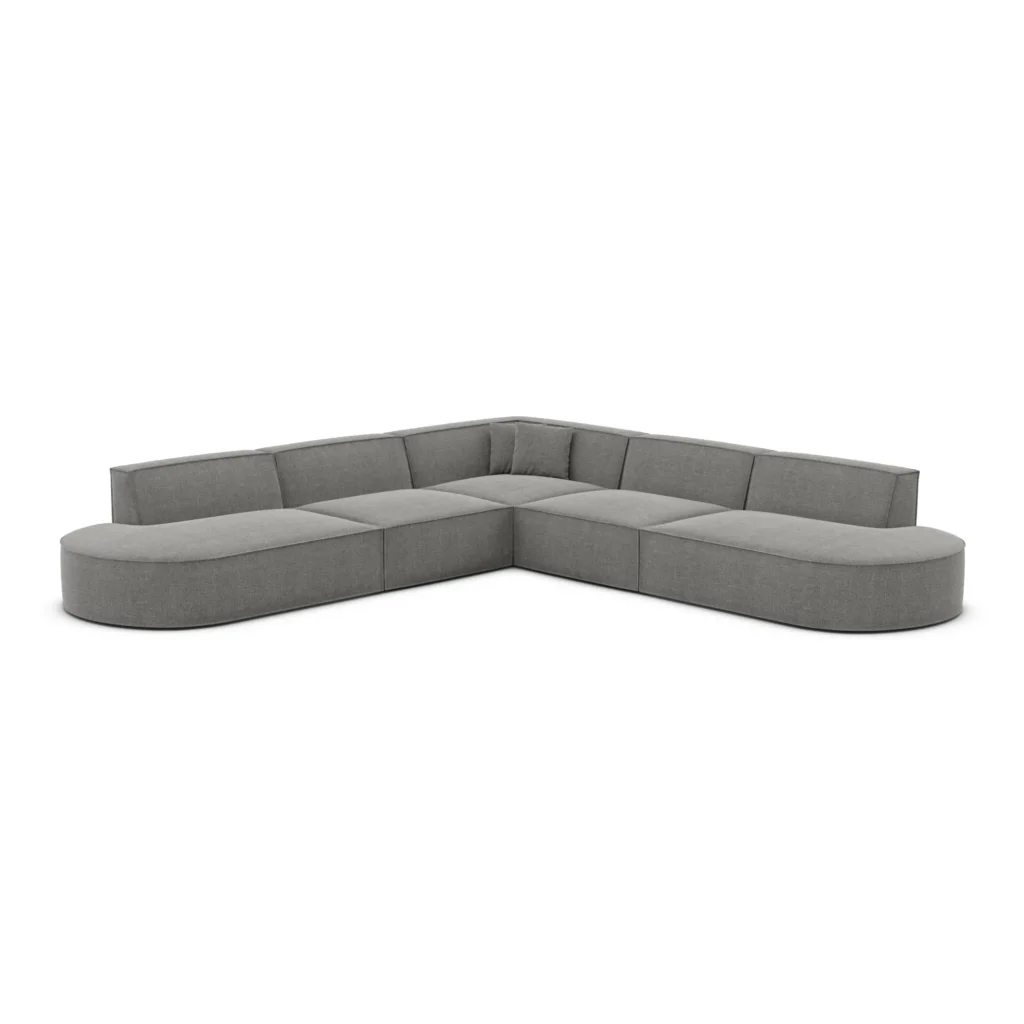Strukturstoff Ecksofa Brevia