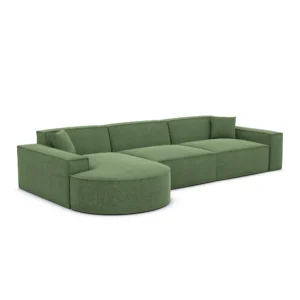 Strukturstoff L-Form Sofa Brevia