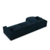 Samtstoff L-Form Sofa Brevia
