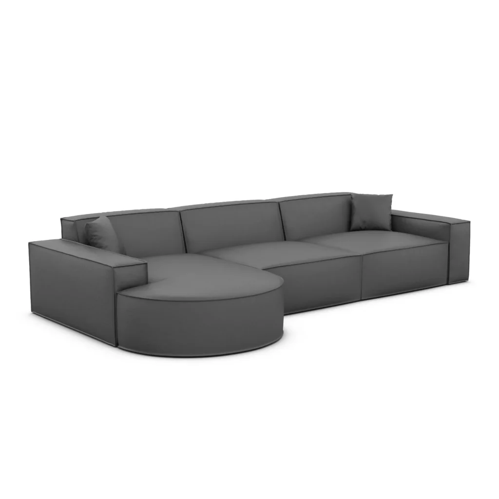 Kunstleder L-Form Sofa Brevia