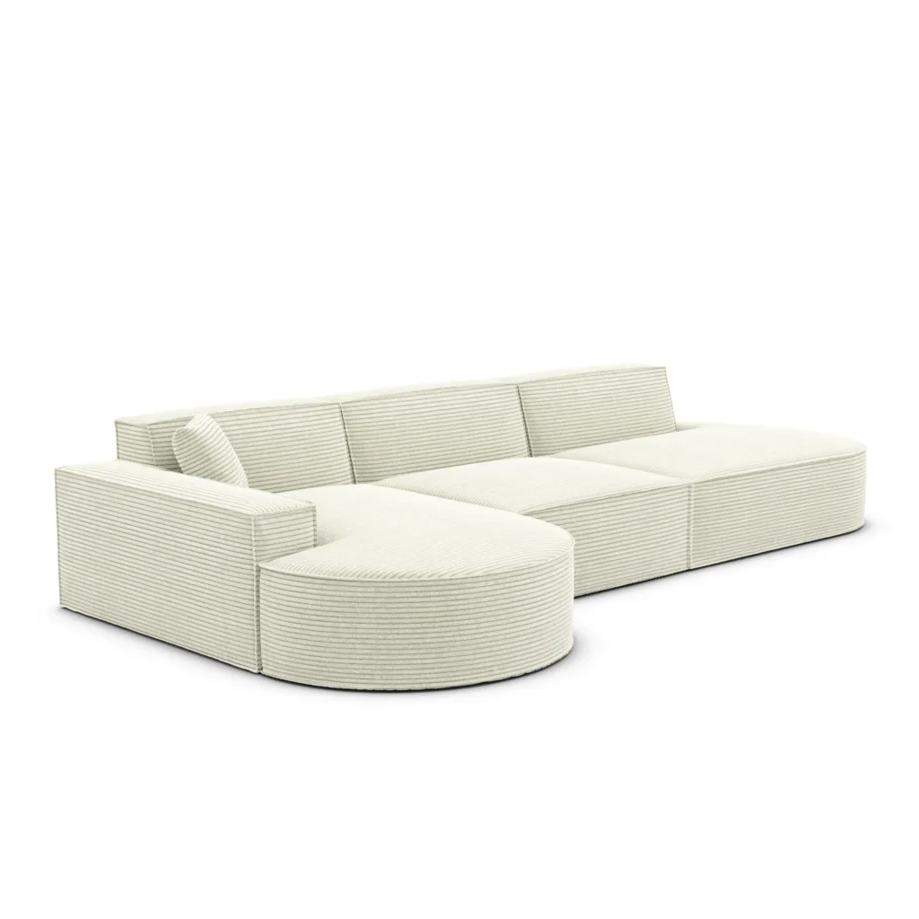 Cord L-Form Lounge Sofa Brevia